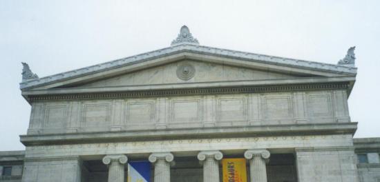 [Picture of the front of a museum]